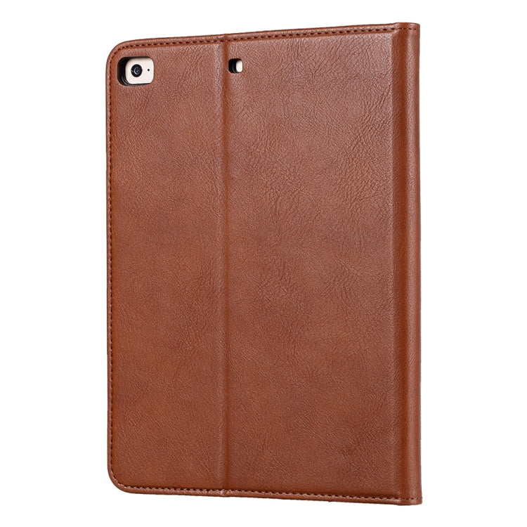 Custodia in pelle Flip orizzontale con texture Knead Skin per iPad Mini 2019, con cornice per foto, supporto, slot per carte, portafoglio e slot per penna, For iPad Mini 2019