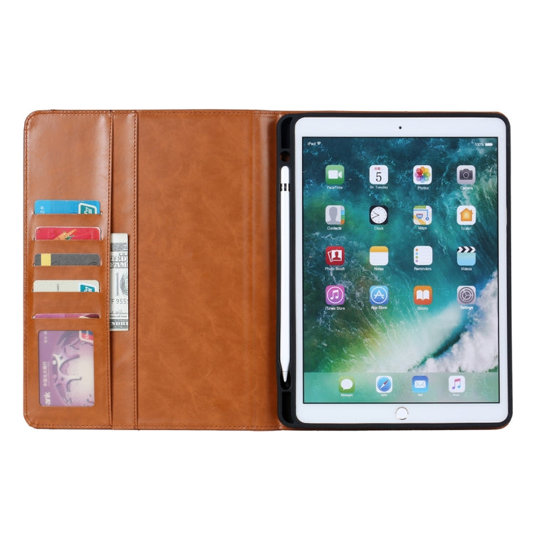Custodia in pelle con supporto per iPad Air 2019 10,5"