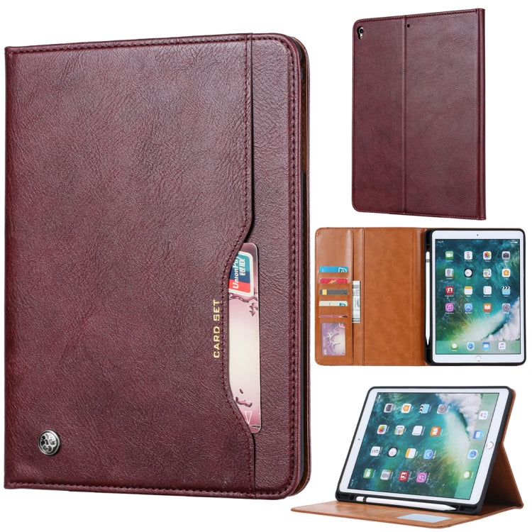 Custodia in pelle con supporto per iPad Air 2019 10,5"
