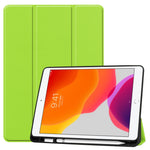 Custodia in pelle con supporto per iPad 10.2 (2019-2021)