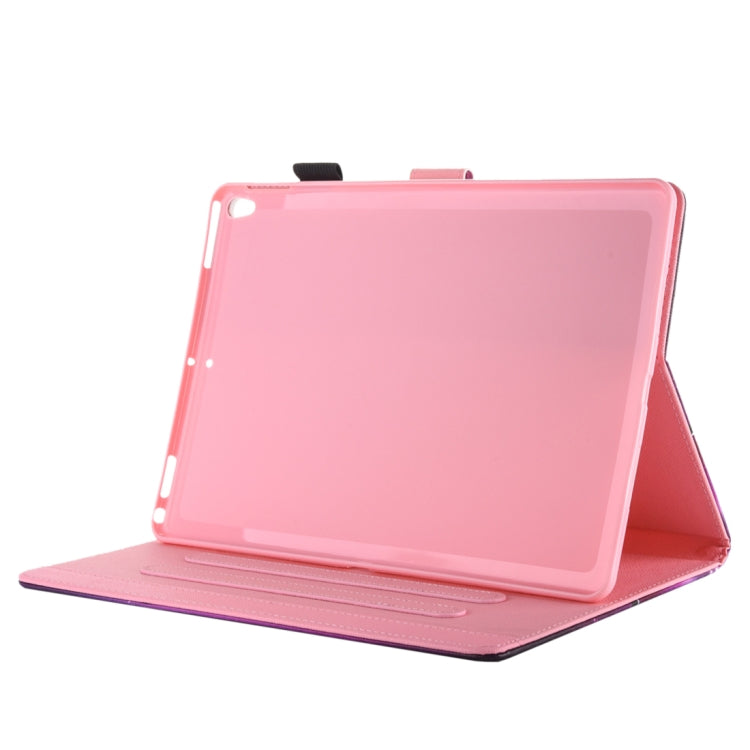 Per iPad Pro Custodia in pelle con chiusura orizzontale da 10,5 pollici con 3 supporti per ingranaggi e slot per schede, For iPad Pro 10.5 inch