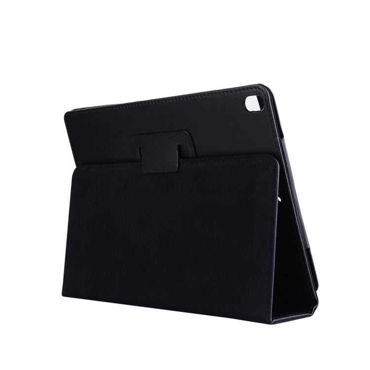 Per iPad Pro da 10,5 pollici Litchi Texture Custodia in pelle con vibrazione orizzontale 2 pieghe con supporto