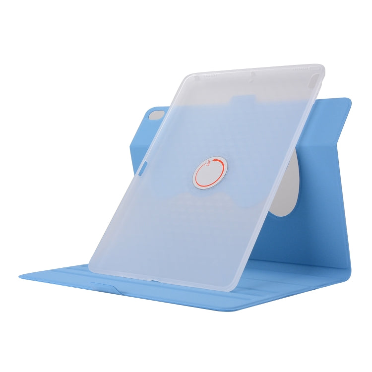 Custodia in pelle elastica a tinta unita con vibrazione orizzontale con supporto per rotazione di 360 gradi per iPad Pro da 10,5 pollici