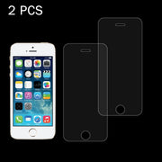 Pellicola Vetro Temperato 2 Pezzi per iPhone SE/5s/5c/5