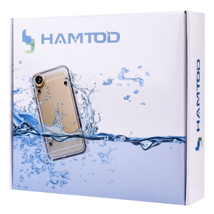 HAMTOD per iPhone 5 & 5S & SE Custodia impermeabile IP68 per sport estremi con obiettivo grandangolare da 170 gradi, compatibile con accessori GoPro, profondità impermeabile: 5 m, For 5 & iPhone 5S & iPhone SE