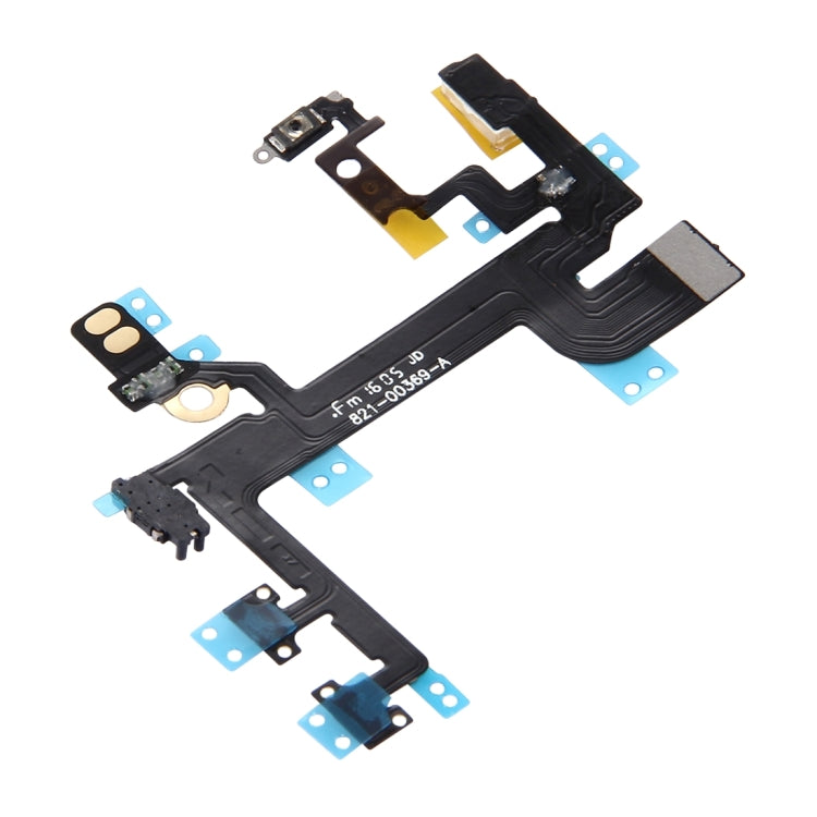 Power Button, Volume Button and Flashlight Flex Cable for iPhone SE, For iPhone SE