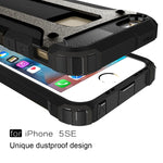 Custodia Tough Armor TPU e PC per iPhone SE e 5S