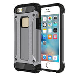 Custodia Tough Armor TPU e PC per iPhone SE e 5S