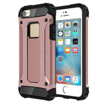 Custodia Tough Armor TPU e PC per iPhone SE e 5S