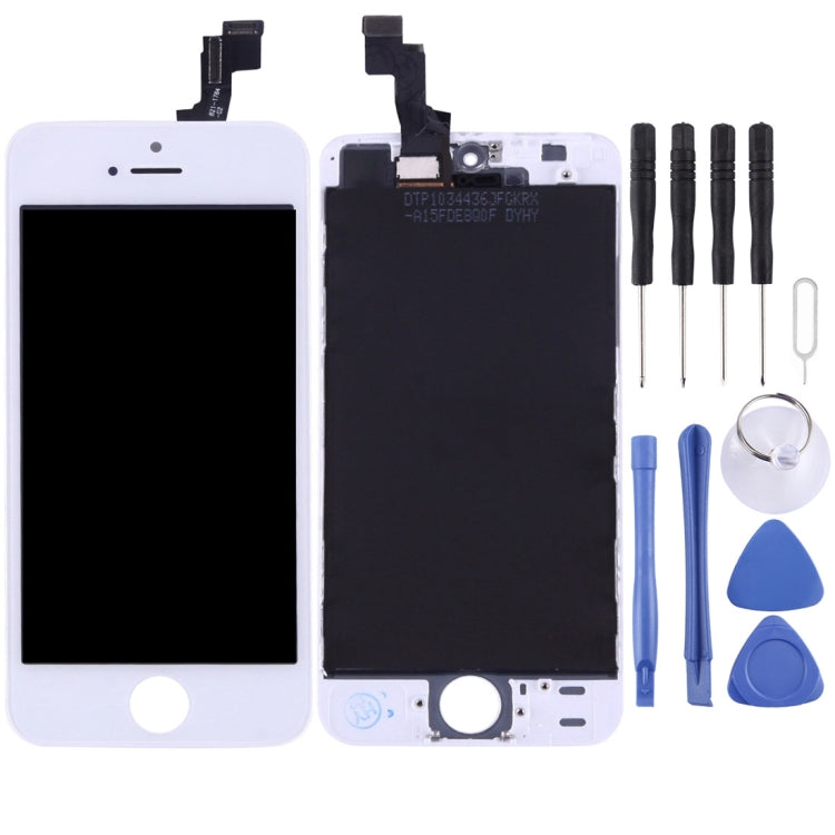 Full LCD Screen and Digitizer Assembly for iPhone SE, SE White, SE Black