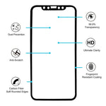 Pellicola vetro temperato 3D per iPhone X 9H