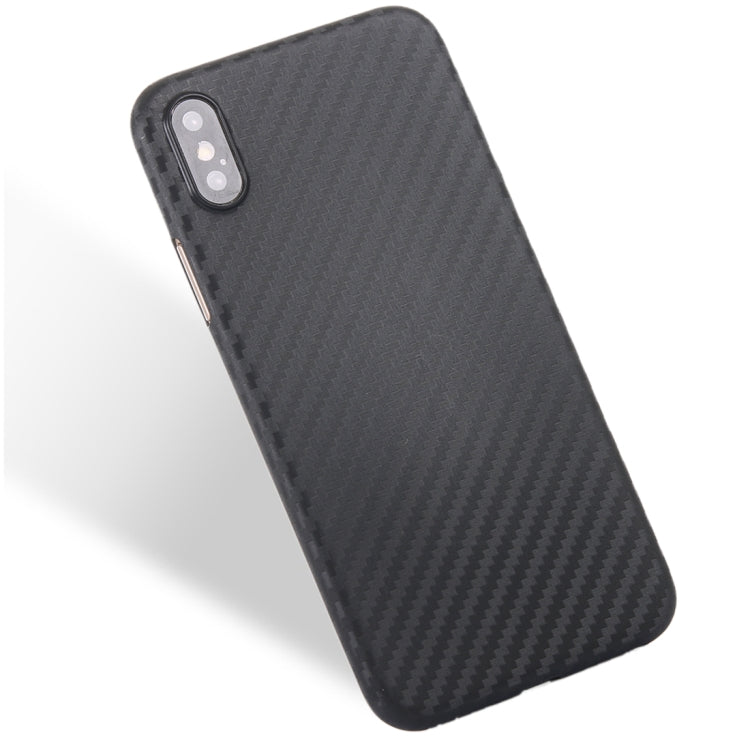 Custodia protettiva iPhone X e XS in fibra di carbonio