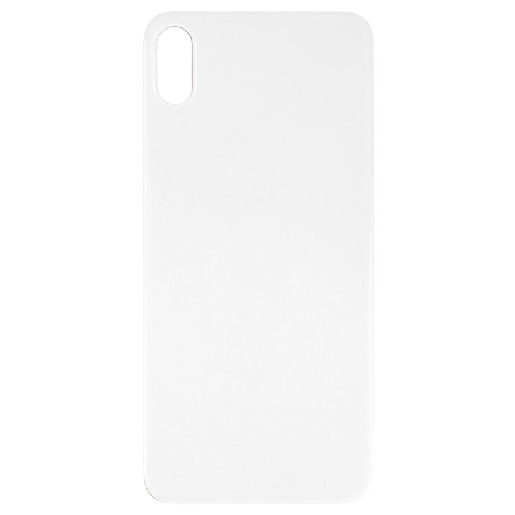 Copribatteria posteriore in vetro con foro grande per fotocamera di facile sostituzione con adesivo per iPhone X, For iPhone X (No Disassemble), For iPhone X (Not Disassemble)