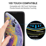 Pellicola in vetro temperato per iPhone XS Max