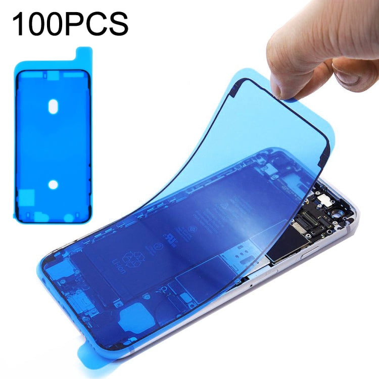 100 adesivi adesivi impermeabili con cornice LCD per iPhone X, 100 PCS for iPhone X