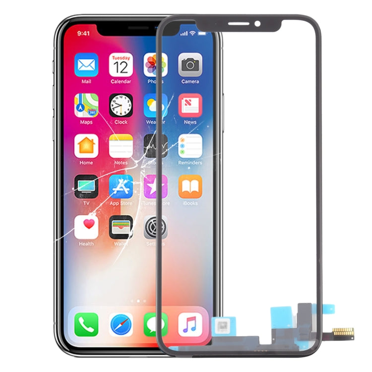 Pannello touch originale con OCA per iPhone X, For iPhone X (OCA)