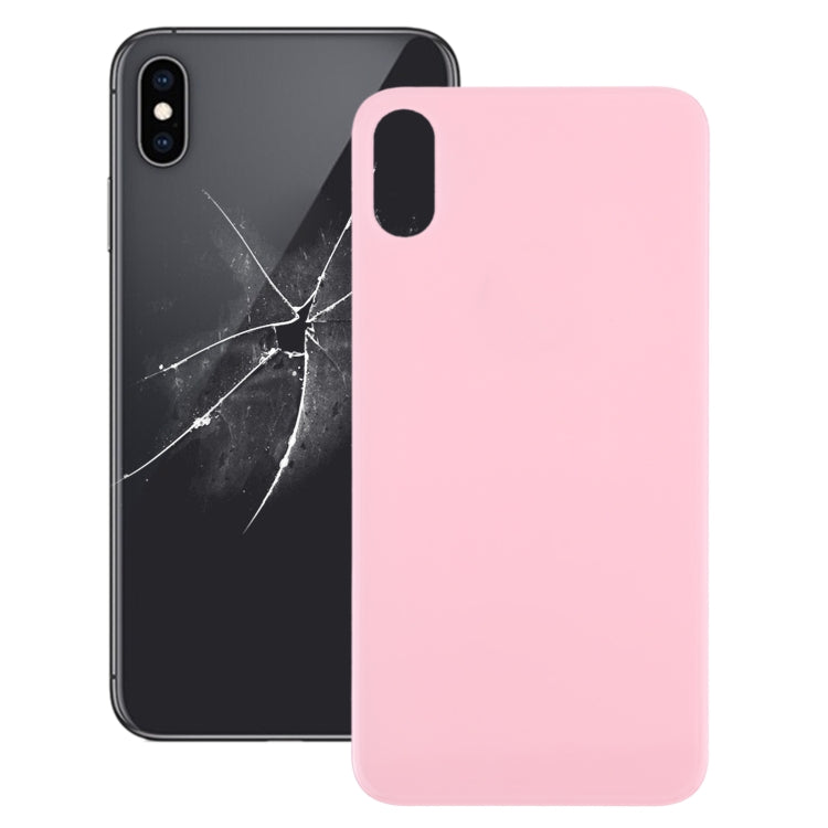 Copribatteria posteriore in vetro con foro grande per fotocamera di facile sostituzione per iPhone X / XS, For iPhone X / XS (Not Disassemble)