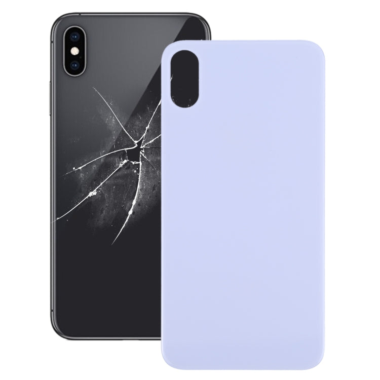 Back Glass Battery Cover with Large Camera Hole Easy Replacement for iPhone X / XS, For iPhone X / XS (Not Disassemble)