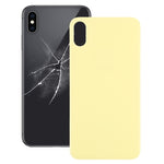 Copribatteria posteriore in vetro con foro grande per fotocamera di facile sostituzione per iPhone X / XS, For iPhone X / XS (Not Disassemble)
