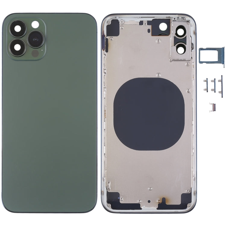 Cover posteriore di ricambio verde per iPhone X