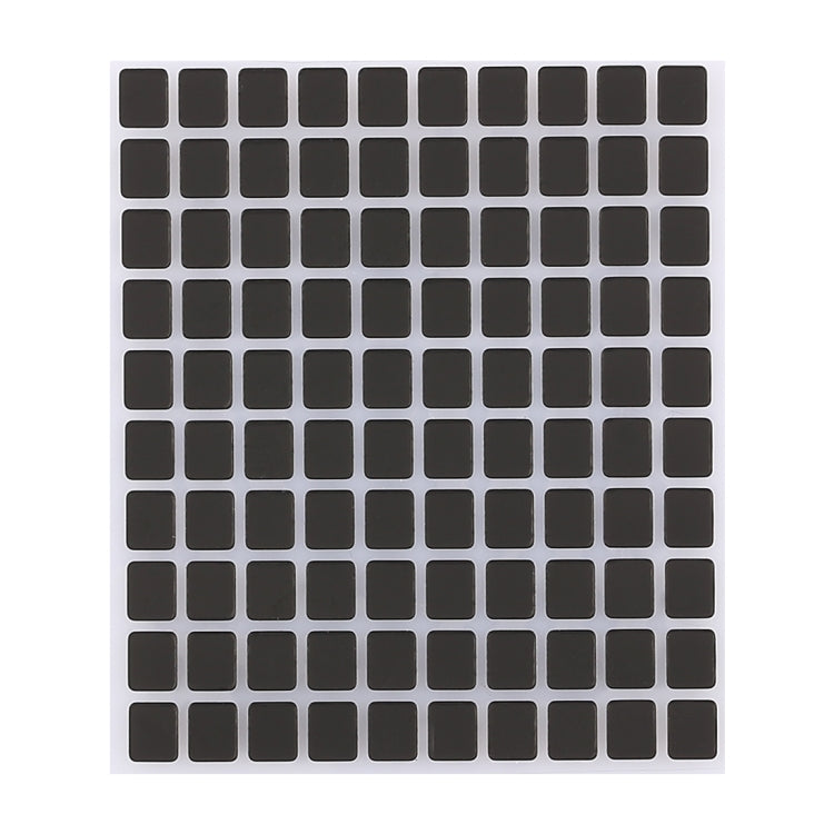 100pcs Black Screen Protector Film for iPhone X, For iPhone X(100 PCS)