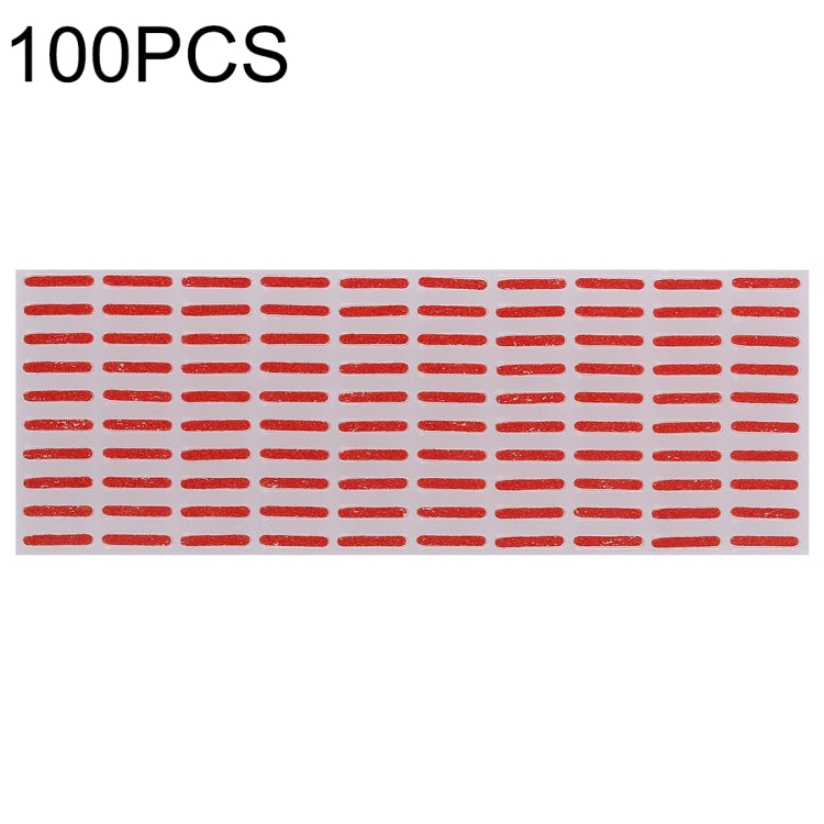 100pcs Water Damage Warranty Indicator Stickers for iPhone X Motherboard, For iPhone X