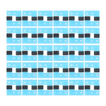100pcs LCD Display Flex Cable Adhesive Tape Strip for iPhone X, For iPhone X