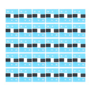 100pcs LCD Display Flex Cable Adhesive Tape Strip for iPhone X, For iPhone X