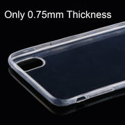 Custodia trasparente ultrasottile TPU per iPhone X/XS