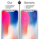 Pellicola vetro temperato per iPhone X 9H