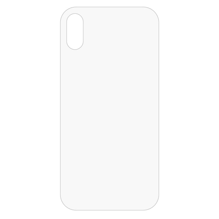Proteggi schermo posteriore vetro temperato iPhone X/XS