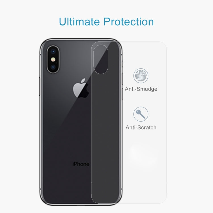 Proteggi schermo posteriore vetro temperato iPhone X/XS