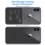 Proteggi schermo posteriore vetro temperato iPhone X/XS