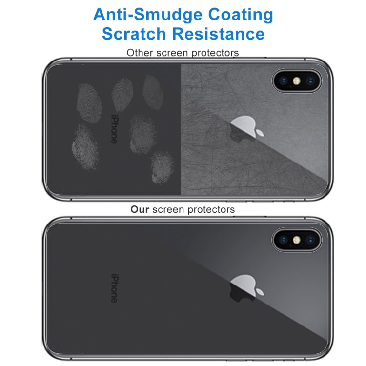 Proteggi schermo posteriore vetro temperato iPhone X/XS