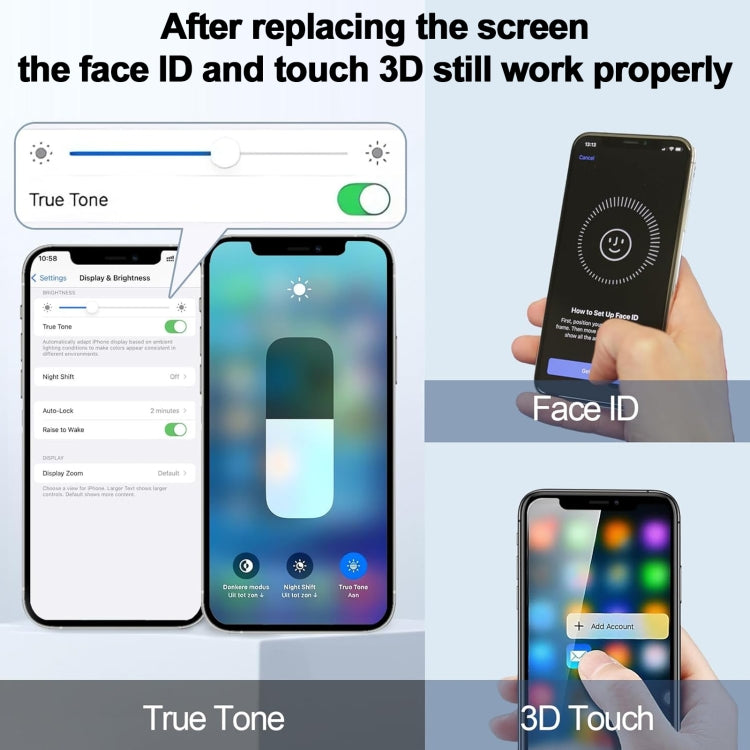 JK incell LCD Screen for iPhone X, For iPhone X (JK incell)