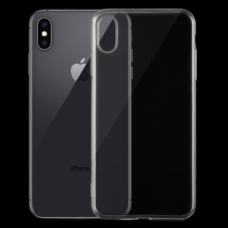 Per iPhone XS Custodia trasparente ultrasottile in TPU da 0,75 mm, iPhone XS(1pcs)