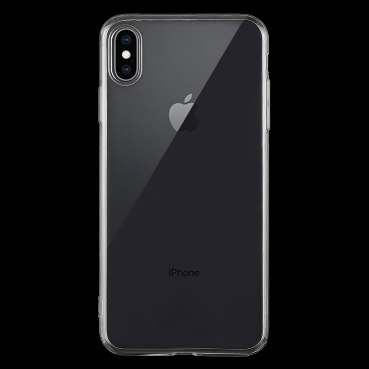 Per iPhone XS Custodia trasparente ultrasottile in TPU da 0,75 mm, iPhone XS(1pcs)