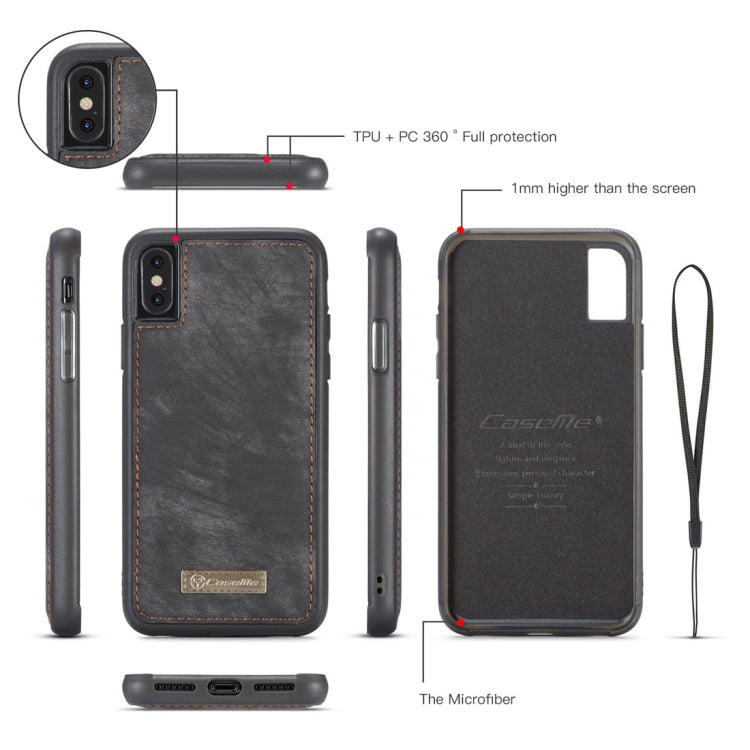 Custodia magnetica CaseMe-008 per iPhone X e XS