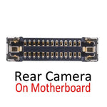 Rear Back Camera FPC Connector on Motherboard for iPhone X, For iPhone X
