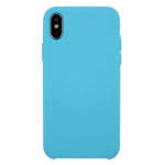 Custodia in silicone liquido per iPhone X e XS
