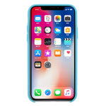 Custodia in silicone liquido per iPhone X e XS