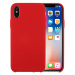 Custodia in silicone liquido per iPhone X e XS