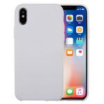 Custodia in silicone liquido per iPhone X e XS