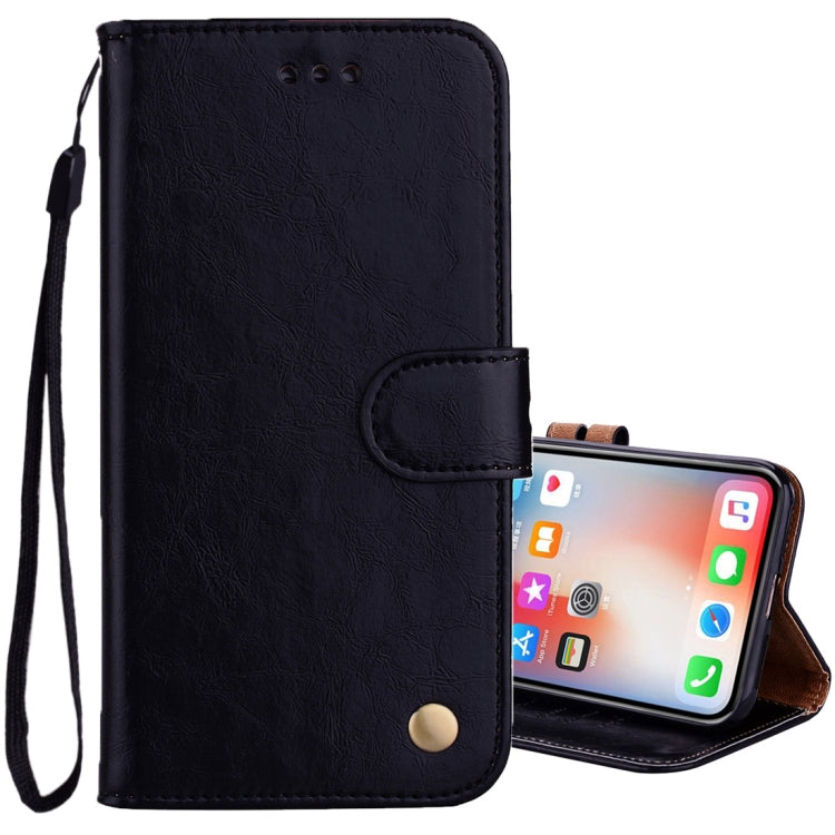 Custodia in pelle per iPhone X / XS con supporto