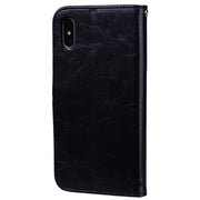 Custodia in pelle per iPhone X / XS con supporto