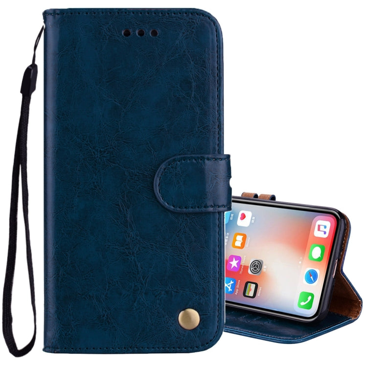 Custodia in pelle per iPhone X e XS con slot carte
