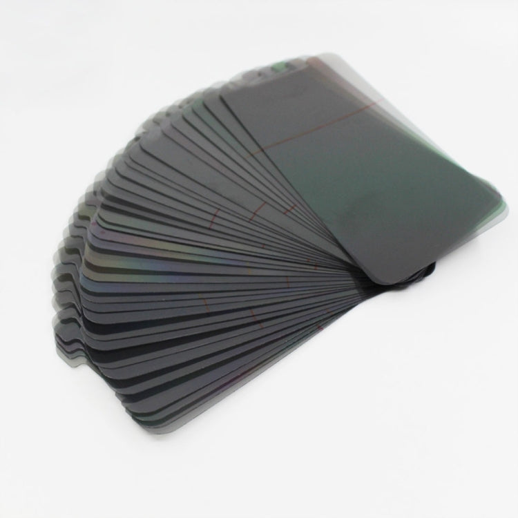 50pcs LCD Filter Polarizing Films for iPhone X, 50 PCS iX