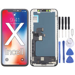Gruppo digitalizzatore materiale TFT incell (LCD + cornice + touch pad) per iPhone X, For iPhone X (Incell)