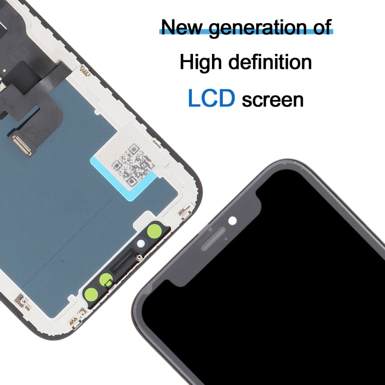 Gruppo digitalizzatore materiale TFT incell (LCD + cornice + touch pad) per iPhone X, For iPhone X (Incell)