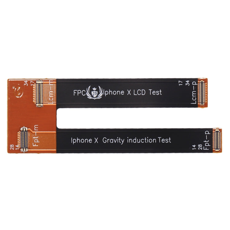 Original LCD Display Gravity Induction Test Flex Cable For iPhone X, For iPhone X Original